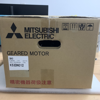 Mitsubishi GM-D AC Servo Motor 3 PHASE 0.4KW 400-440V 50/60HZ 150/180RPM IP44 IC411 NEW AND ORIGINAL GOOD PRICE