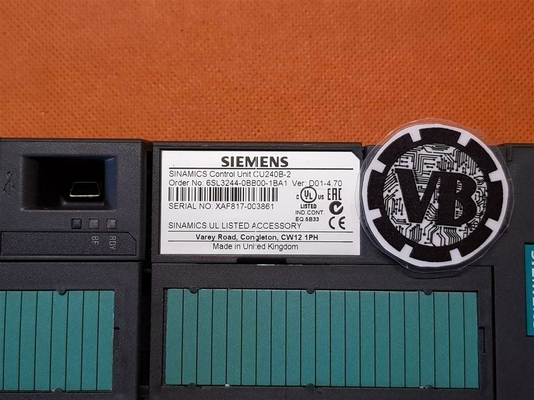 Van de de Frequentieomschakelaar van Siemens 6SL3244-0BB00-1BA1 Veranderlijke de Controleeenheid cu240b-2 RS485-Interface