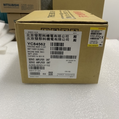 Fanuc A06B-6093-H152 AC Servo Amplifier I/O-LINK INTERFACE BETA NEW