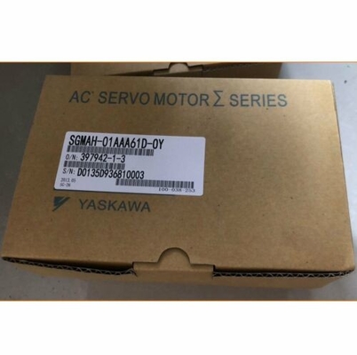 Yaskawa SGMAH-01AAA61 AC SERVO MOTOR 100W 200V 0.91A 3000RPM NEW