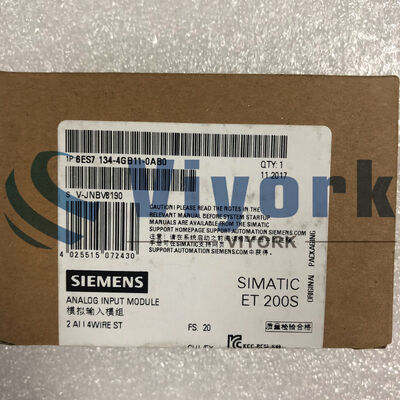 Siemens 6ES7134-4GB11-0AB0 ANALOG ELECTRONIC MODULES 24V SUPPLY VOLTAGE NEW