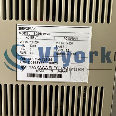 Yaskawa SGDB-05VN SERVO DRIVE 200-230VAC 50/60HZ 5AMP NEW